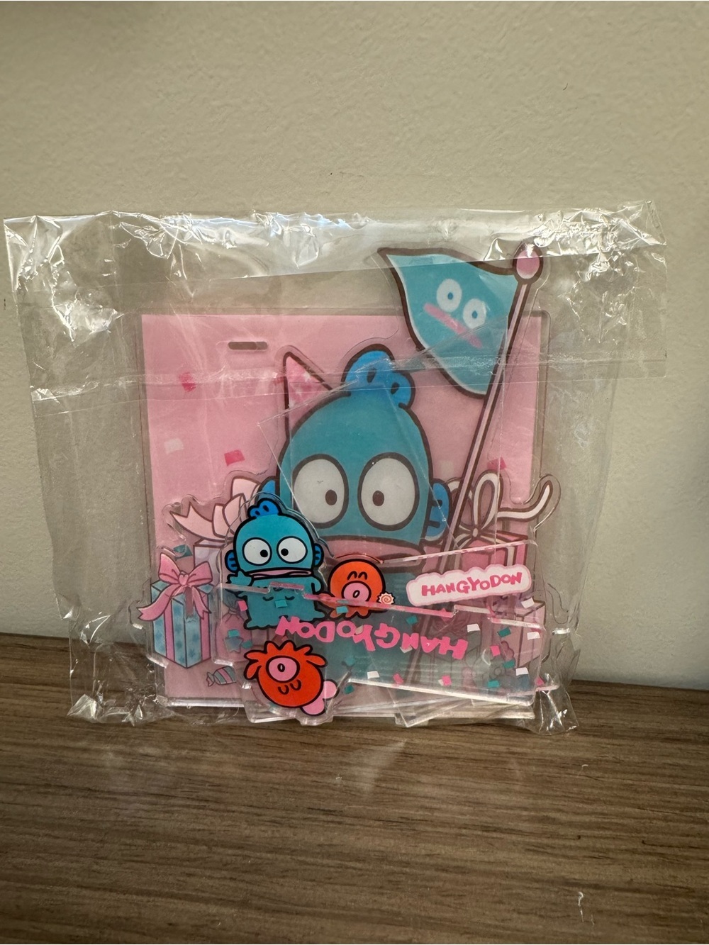 Hangyodon Acrylic Desk Organizer - Blue & Pink - Picture 7 of 7